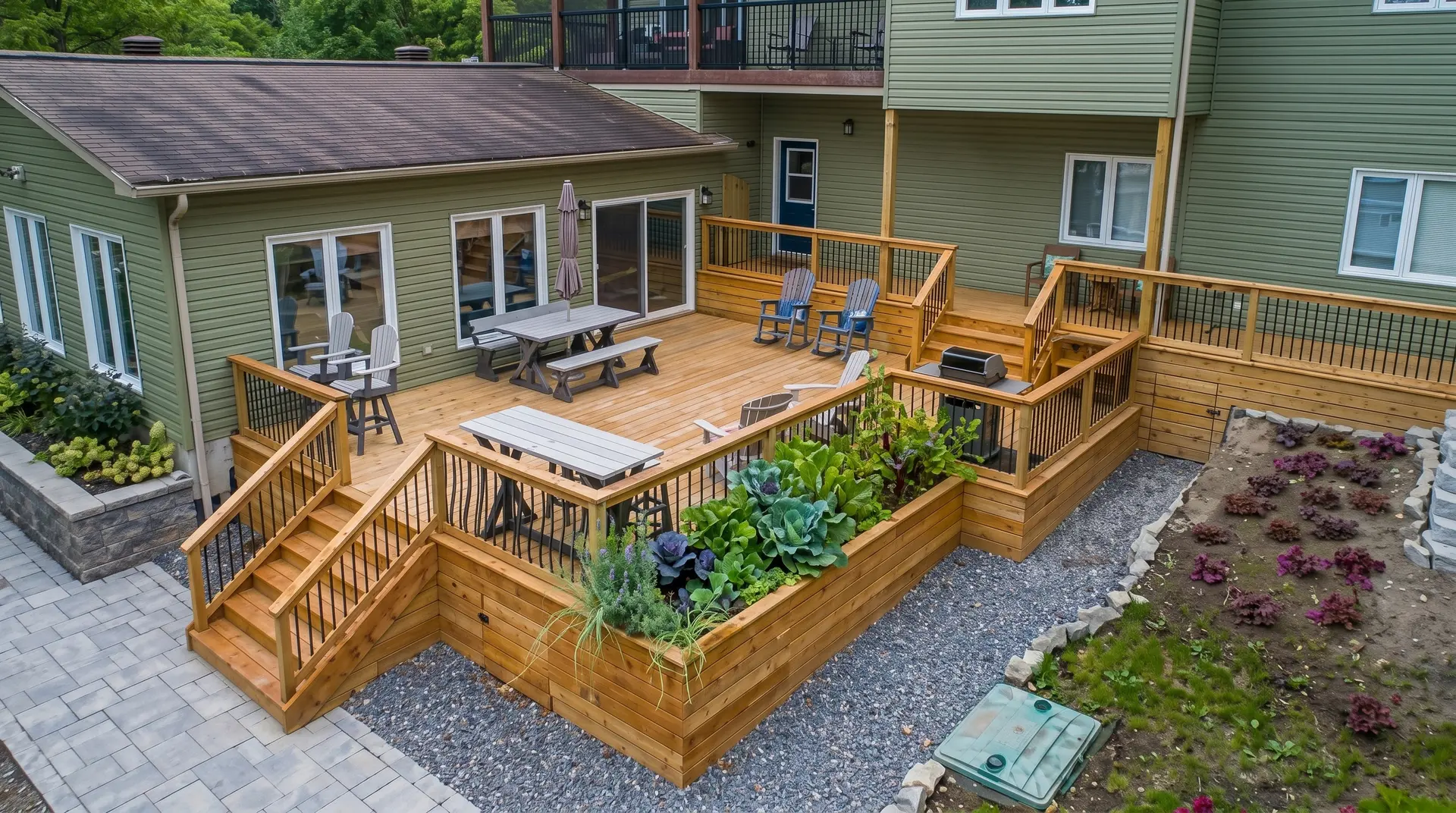 Custom Deck Construction